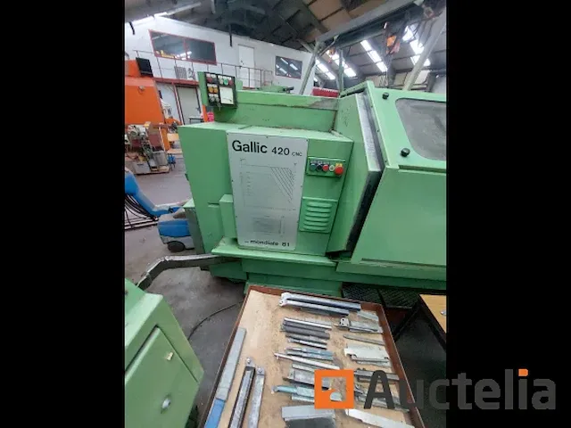 Gallic 420 cnc draaibank. - afbeelding 9 van  11
