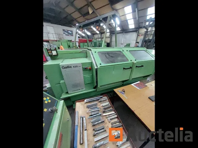 Gallic 420 cnc draaibank. - afbeelding 10 van  11