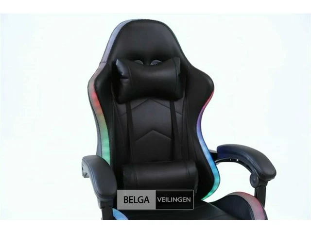 Gamestoel led rgb met afst,bediening - afbeelding 5 van  13