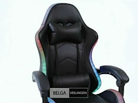 Gamestoel led rgb met afst,bediening - afbeelding 5 van  13