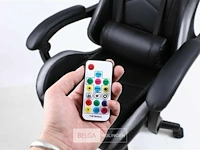 Gamestoel led rgb met afst,bediening - afbeelding 6 van  13
