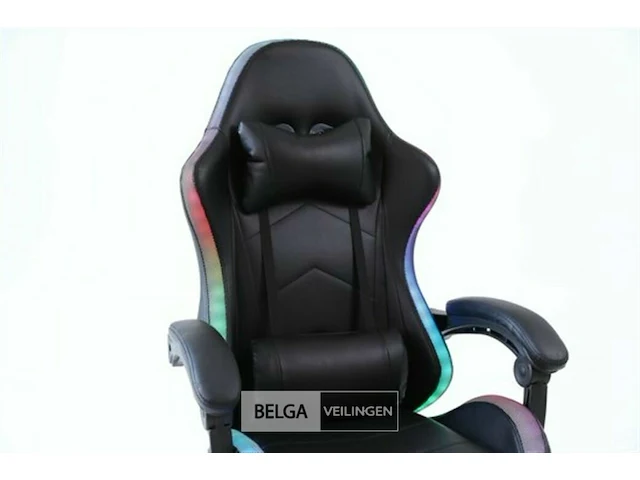 Gamestoel led rgb met afst,bediening - afbeelding 7 van  13