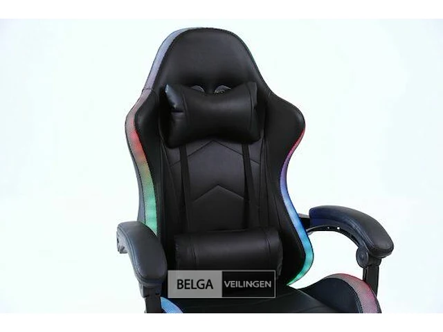 Gamestoel led rgb met afst,bediening - afbeelding 9 van  13