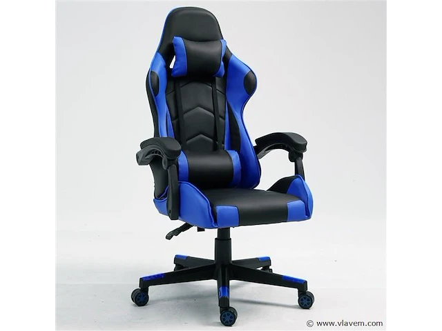 Gamestoel x-treme blauw - afbeelding 8 van  8