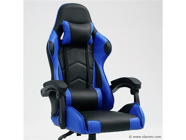 Gamestoel x-treme blauw - afbeelding 4 van  9