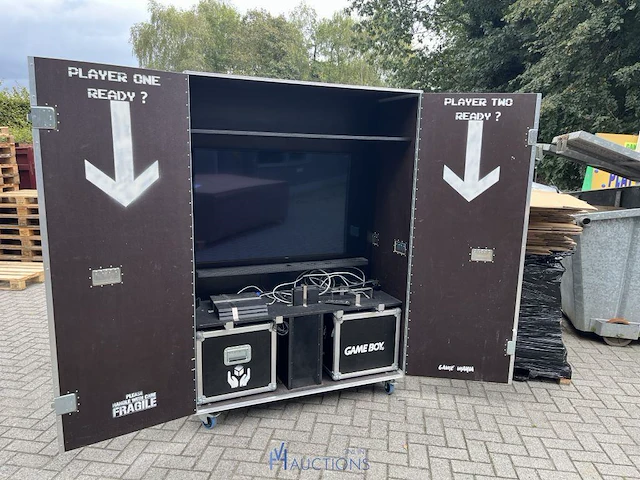 Gaming-flightcase met ps4 en nintendo switch - afbeelding 1 van  16