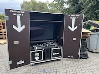 Gaming-flightcase met ps4 en nintendo switch