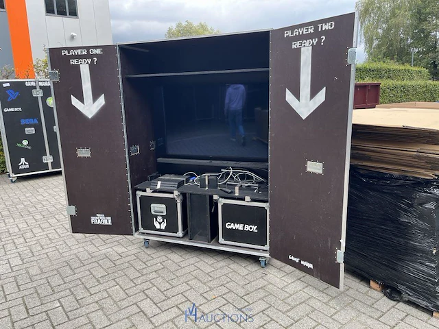 Gaming-flightcase met ps4 en nintendo switch - afbeelding 9 van  16