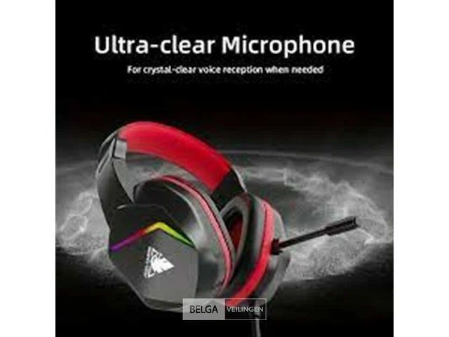 Gaming headset met micro en ledverlichting - afbeelding 1 van  8