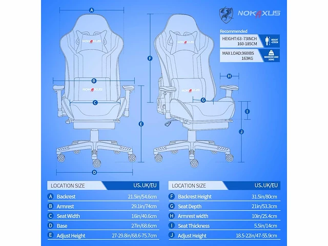 Gaming stoel - ergonomisch - afbeelding 4 van  7