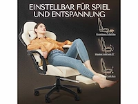 Gaming stoel - massage lendensteun - afbeelding 6 van  8