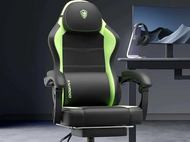 Gaming stoel - pu - afbeelding 1 van  8