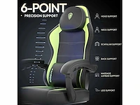 Gaming stoel - pu - afbeelding 4 van  8