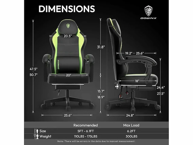 Gaming stoel - pu - afbeelding 8 van  8