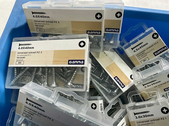 Gamma diverse schroeven verzinkt - afbeelding 2 van  8