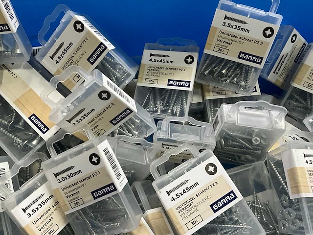 Gamma diverse schroeven verzinkt - afbeelding 3 van  8