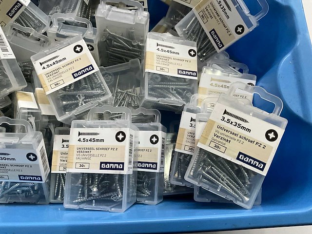 Gamma diverse schroeven verzinkt - afbeelding 5 van  8