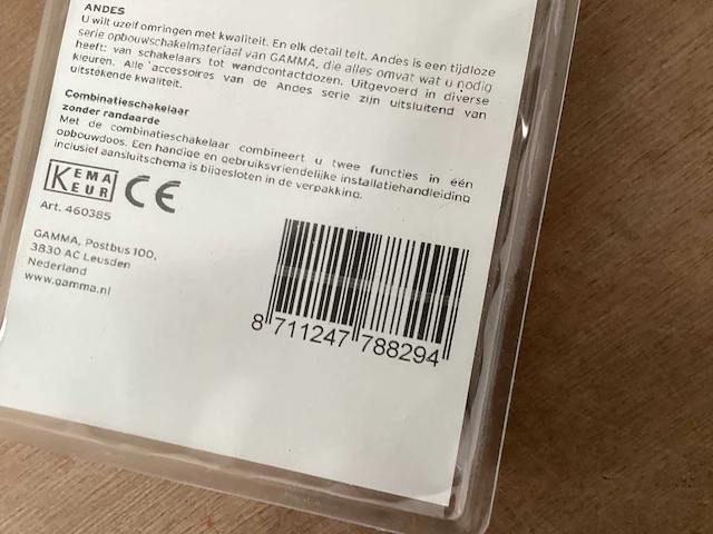 Gamma opbouwcombinatie, wit (73x) - afbeelding 3 van  3