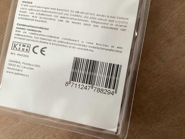 Gamma opbouwcombinatie, wit (96x) - afbeelding 3 van  3