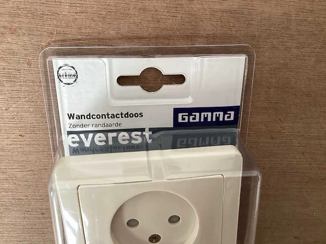 Gamma wandcontactdoos dubbel, inbouw (97x) - afbeelding 2 van  4