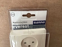 Gamma wandcontactdoos dubbel, inbouw (97x) - afbeelding 2 van  4