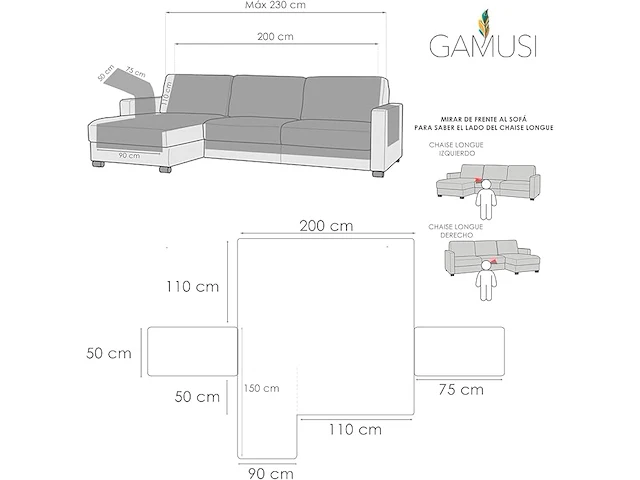Gamusi bankhoes - afbeelding 3 van  3