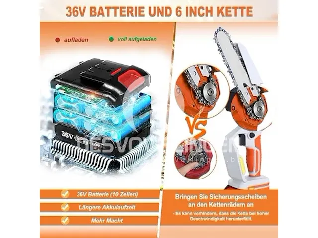 Gapbvys mini-kettingzaag - afbeelding 3 van  5