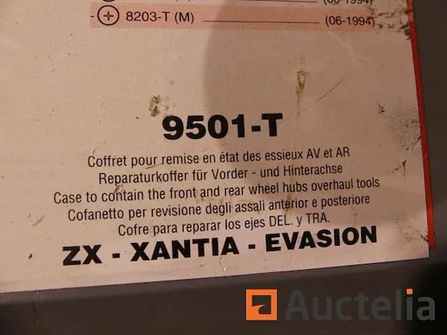 Garage gereedschap voor algemene mechanica - afbeelding 9 van  17
