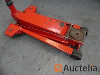 Garage hydraulische krik (rood) merk en model onbekend - afbeelding 3 van  5