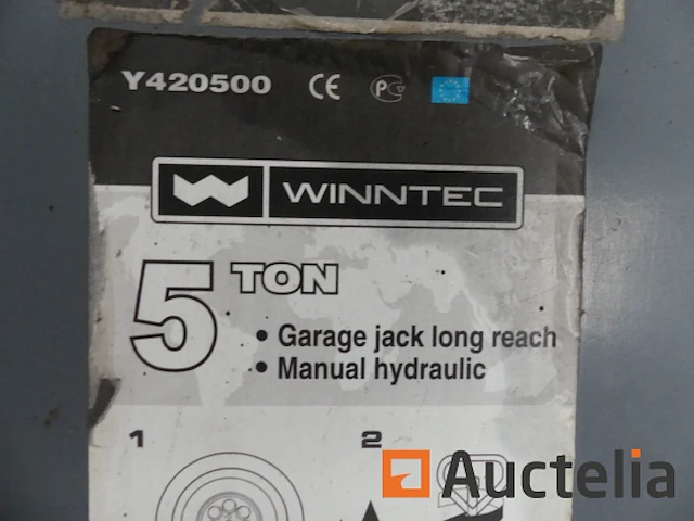 Garage hydraulische krik voor vrachtwagen winntec 5ton - afbeelding 5 van  5