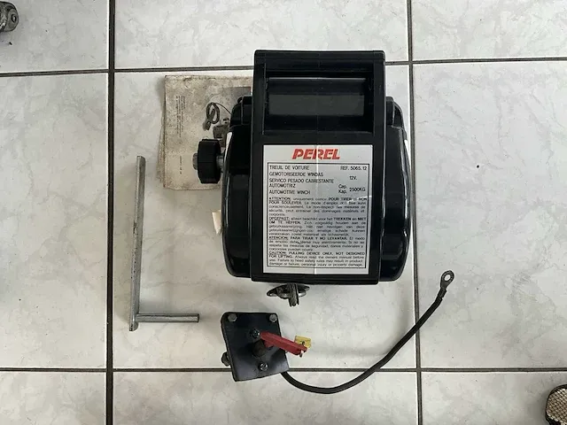 Garage inventaris, elektrische winch perel - afbeelding 1 van  1