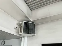 Garage inventaris, thermoblok voor verwarming wanson.