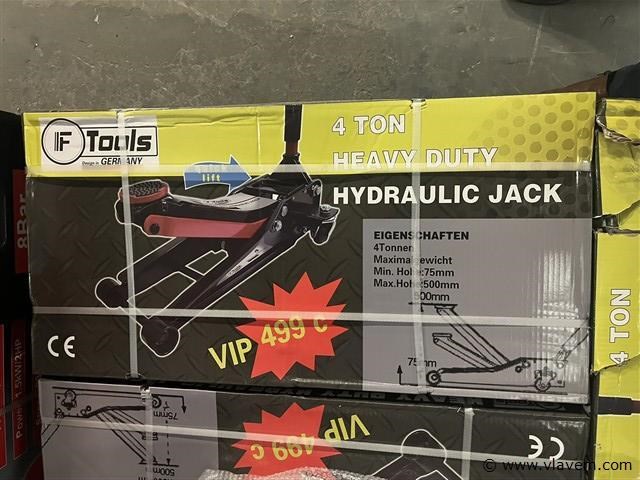 Garage krik 4 ton extra laag - afbeelding 1 van  3