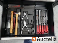 Garage roltafel met facom jet lade-inhoud - afbeelding 6 van  14