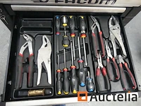 Garage roltafel met facom jet lade-inhoud - afbeelding 11 van  14