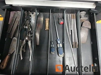 Garage roltafel met facom lade inhoud - afbeelding 8 van  10