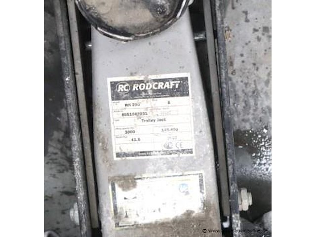 Garagecrick rodcraft rh290, cap 3t, bj 2022 - afbeelding 2 van  2