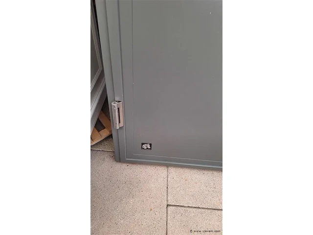 Garagedeur grijs hoog - afbeelding 2 van  8