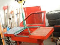 Garagekast voor werkmateriaal en verlichting - afbeelding 1 van  1