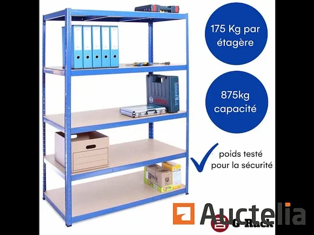 Garagerekken: 180 x 120 x 60cm - afbeelding 2 van  5