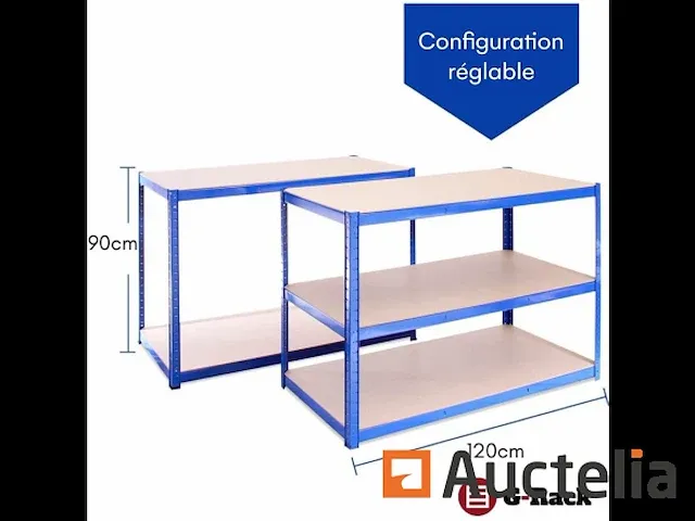 Garagerekken: 180 x 120 x 60cm - afbeelding 5 van  5