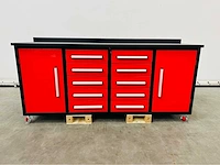 Garagewerkbank 2225x650x1100mm - afbeelding 1 van  1