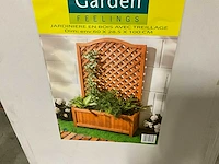 Garden feelings houten plantenbak (25x) - afbeelding 2 van  3