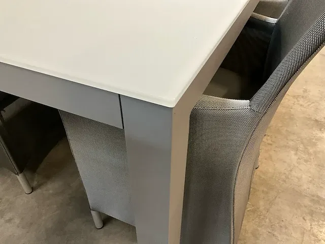 Garden prestige alu tafel cleopatra warm grey 220 x 100cm - afbeelding 2 van  3
