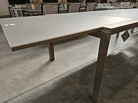 Garden prestige alu tafel zurich champagne 220-330cm - afbeelding 3 van  8