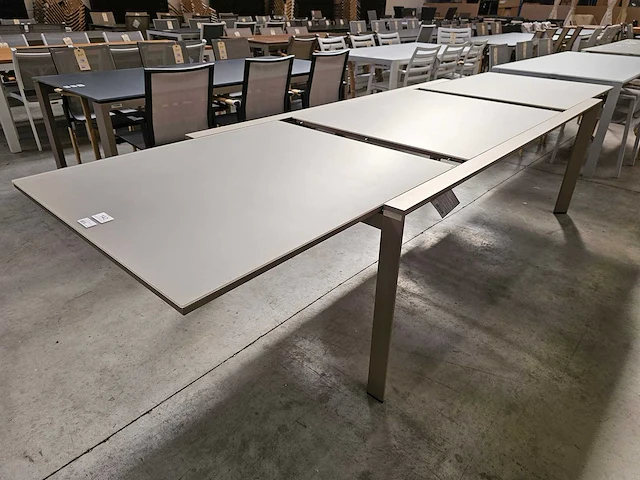 Garden prestige alu tafel zurich champagne 220-330cm - afbeelding 5 van  8