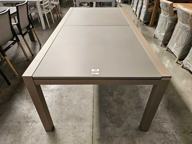 Garden prestige alu tafel zurich champagne 220-330cm - afbeelding 8 van  8