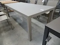 Garden prestige alu tuintafel cleopatra champagne mat 220cm - afbeelding 1 van  4