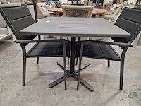 Garden prestige alu tuintafel horeca suisse 70x70cm antraciet - afbeelding 5 van  5