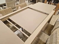 Garden prestige alu uitschuiftafel lissabon champagne 152-228x90cm - afbeelding 6 van  9